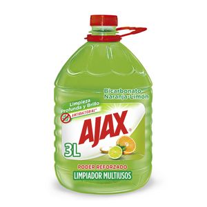 Limpia Pisos Ajax Bicarbonato Naranja 1.5L